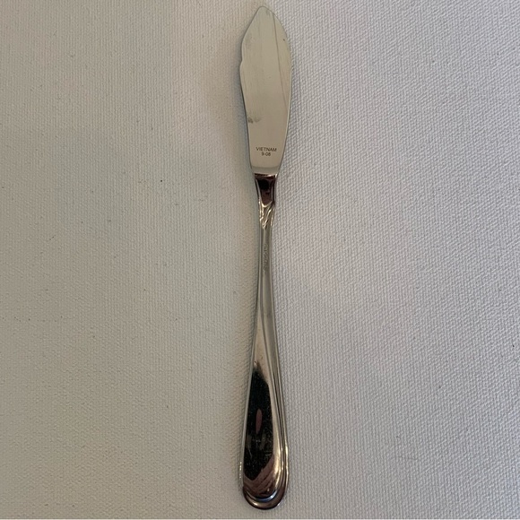 1 Pc Oneida FLIGHT RELIANCE Butter Knife Spreader Stainless Steel Flatware 6 5/8 - Picture 3 of 5